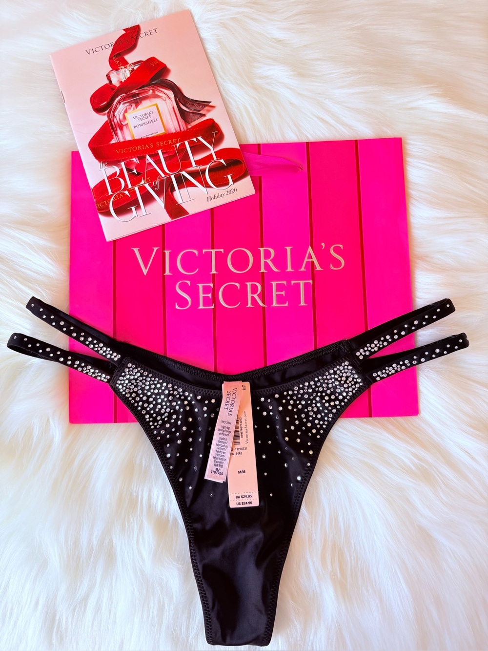 🩷🩷Victoria’s Secret shine strap panty (M)🩷🩷